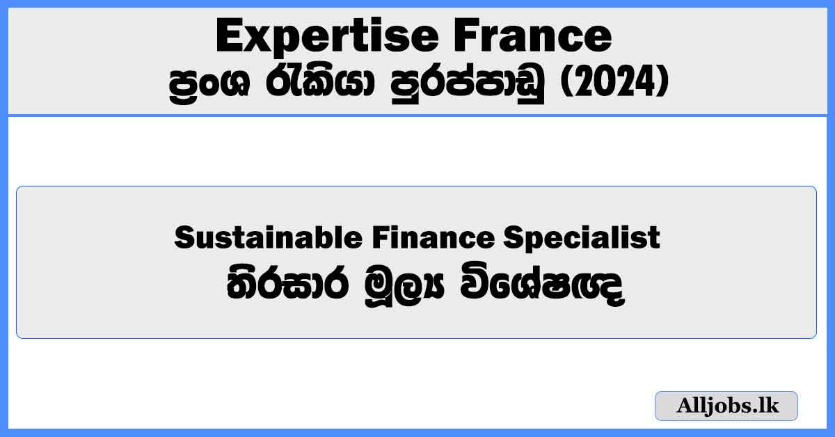 circular-sustainable-finance-specialist-expertise-france-job-vacancies-2024