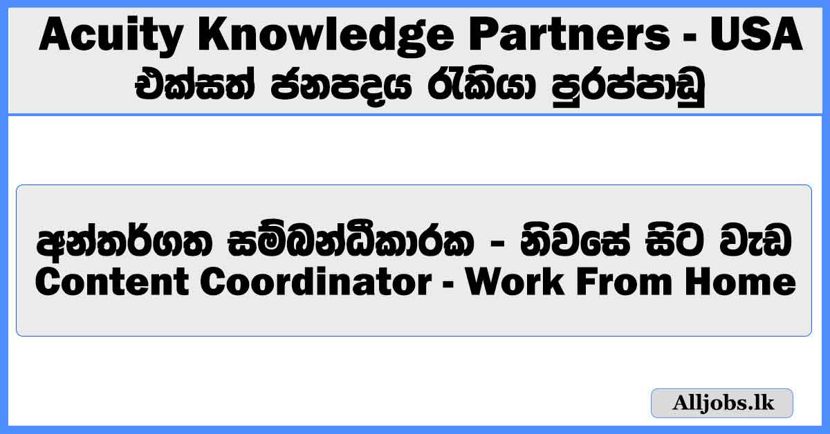 content-coordinator-work-from-home-acuity-knowledge-partners-job-vacancies