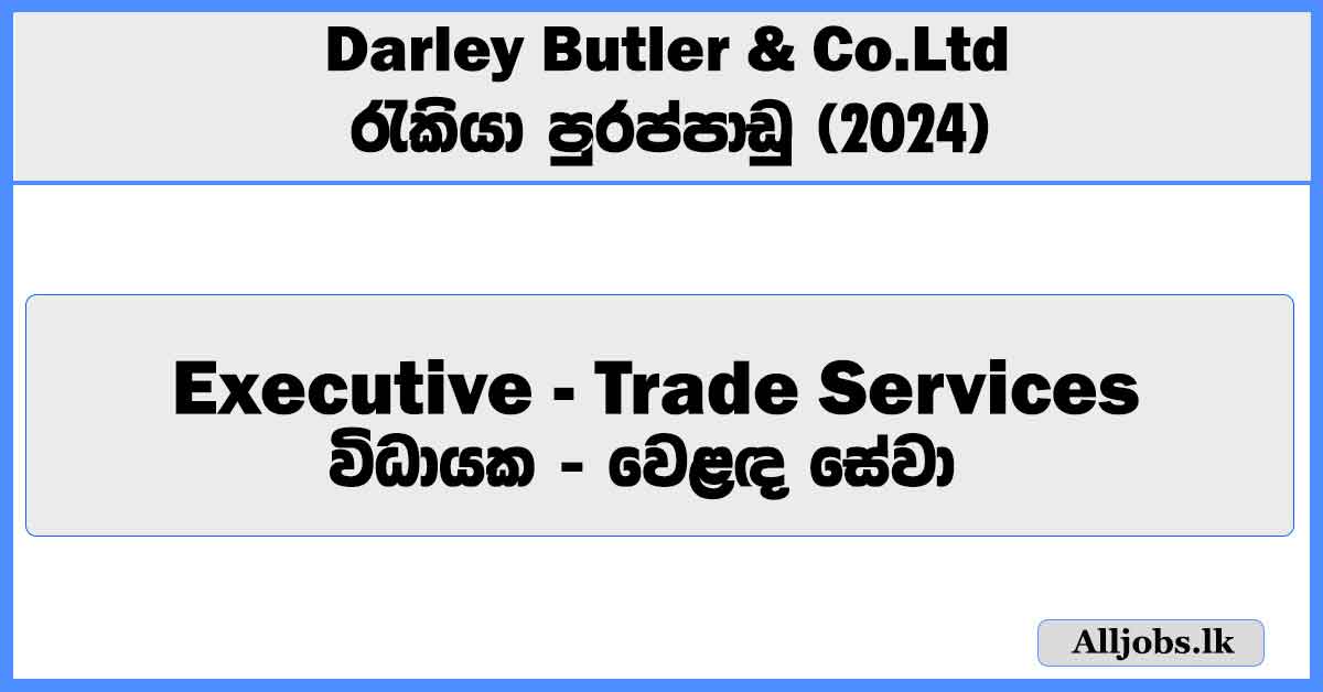 executive-trade-services-darley-butler-and-coltd-job-vacancies-2024