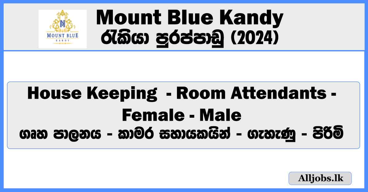 house-keeping-senior-roomboy-room-attendants-female-male-mount-blue-kandy-job-vacancies