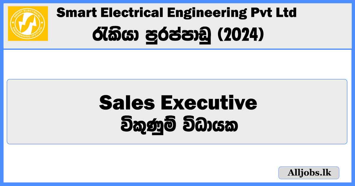 sales-executive-smart-electrical-engineering-pvt-ltd-job-vacancies-2024